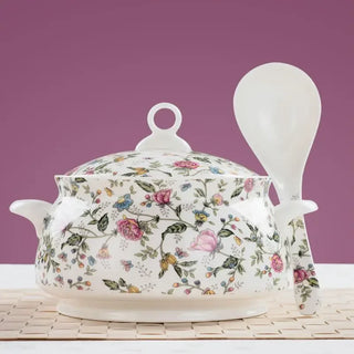 Classic Ceramic Large Dinner Serving Bowl
