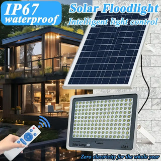 Sunlight Powered Solar Spotlight