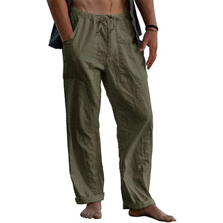 Men's Linen Beach Fitness Pants