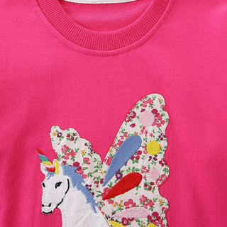 Comfortable Stylish Cartoon Embroidery Outfit