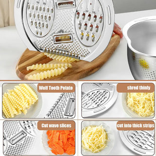 Stainless Steel Kitchen Colander Set