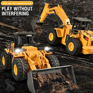 RC Bulldozer Dump Truck Engineering Vehicle