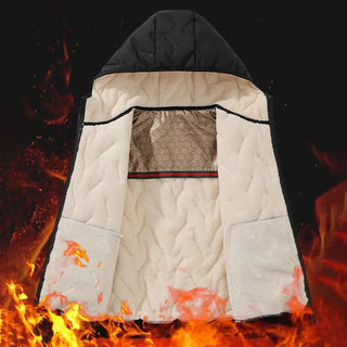 Thicken Hooded Fleece Padded Jacket