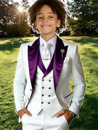 Elegant Peak Classic Boys 3Pcs Suit