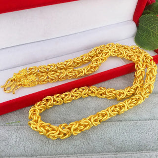 Faucet 24K Gold Oriental Necklace