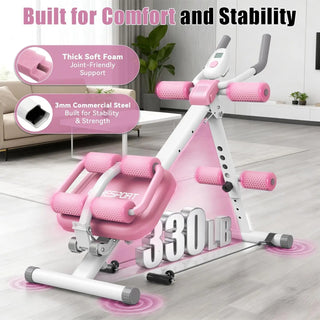 Adjustable Ab Support Crunch Trainer