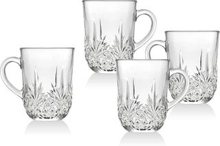 Dublin Dinnerware Set - Includes Dinner Plates, Dessert Plates, Bowls and Mugs - Set of 16