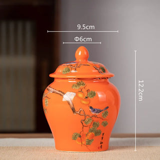 Vintage Ceramic Sealed Storage Tank