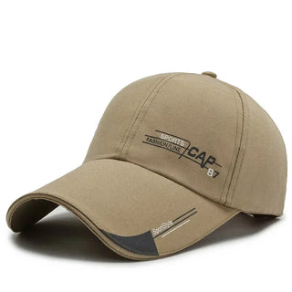 Men's Hat Canvas Baseball Caps Spring and Autumn Peaked Cap Leisure Sunscreen Fishing Caps Outdoor Adjustable Sports Riding Cap