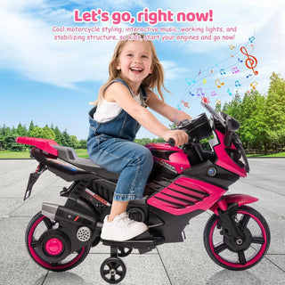 Toddlers Kids 6V Electric Ride Motorcycle