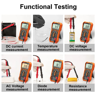 Smart Backlit Inductance Digital Multimeter