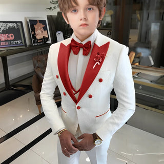 Boys Formal Design 3Pcs Tuxedo Suit
