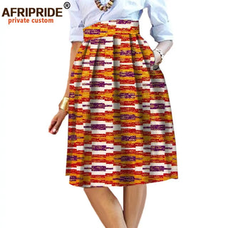African Style Garment Midi Skirt