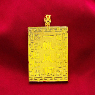 Men's 24K Gold Smooth - Sailing Pendant - Epictzar Intl.