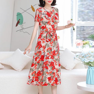 Bohemian Print O - Neck Party Dress - Epictzar Intl.