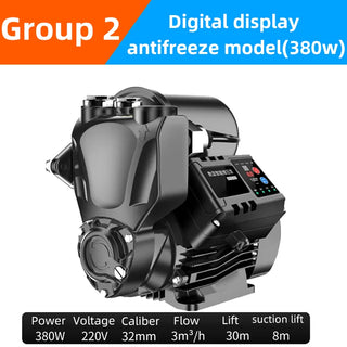 Fully Automatic Water Pressure Booster Pump Silent Self-priming Pump 320W 380W 480W Water Heater Booster Pump