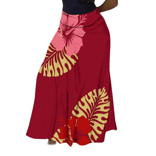 Festival Celebration Ball Ethnic Print Skirt