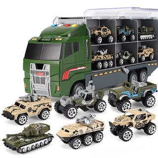 Alloy Toy Model Engineering Vehicle Set