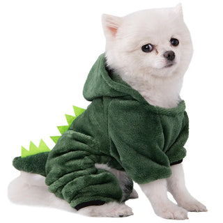 Pet Dog Soft Warm Fleece Jumpsuits