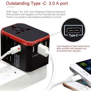 Power Charger Smart Universal Plug Adaptor