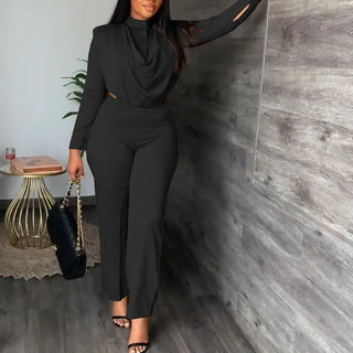 Women 2 Pcs Outfits Pants Sets