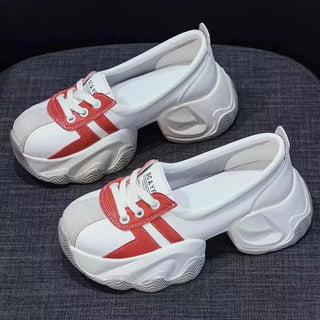 Chunky Platform Shallow Mouth Shoes