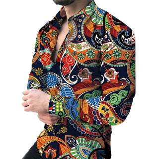 Men's Luxury Casual Long-sleeved Shirt
