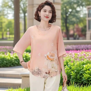 Mom's Fashion 3/4 Sleeve Top