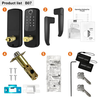 Electronic Wifi Biometric Smart Door Lock - Epictzar Intl.