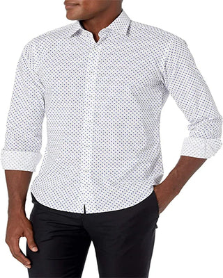Men's Floral Vintage Disco Shirt