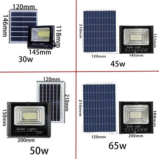 Remote Control Solar Flood Lights