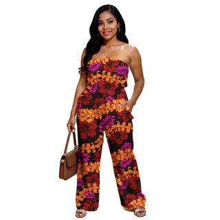 One Piece Hawaiian Fashion Jumpsuit