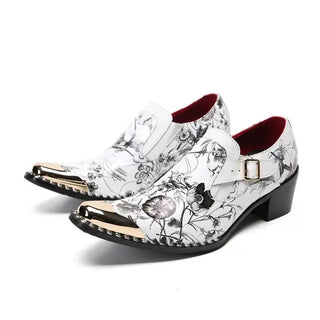 Business Trend Point Metal Toe Shoes