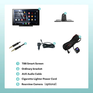 Wireless Android Touch Screen CarPlay