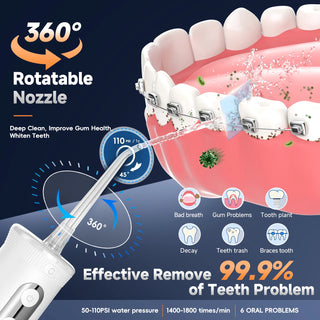 Deep Cleaning Water Flosser Oral Irrigator