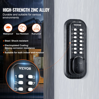 Mechanical Keyless Entry Door Lock