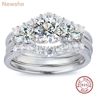 Round Diamond Pear Cut Ring