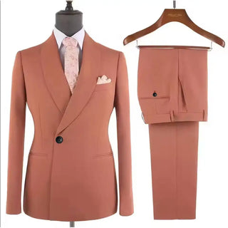Elegant Men's 2Pcs Wedding Party Suits