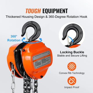 Chain Leading 20ft Manual Chain Hoist