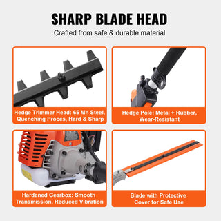 Brush Cutter Edger Pole Chainsaw
