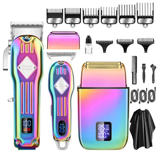 RESUXI 973 3 in 1 Professional Hair Clipper Electric Shaver for Barber Men's Hair Trimmer Electric Shaver Hair Cutting Machine