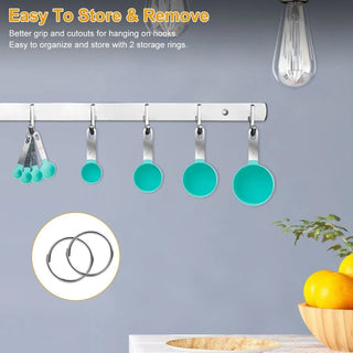 Kitchen Utensil 8Pcs Plastic Measuring Set