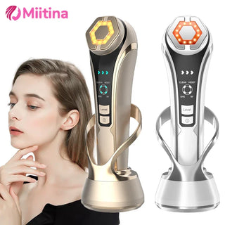 Microcurrent Facial Massager Face Lifting Machine EMS Skin Tightening Rejuvenation Beauty Charging Facial Anti Wrinkle Device