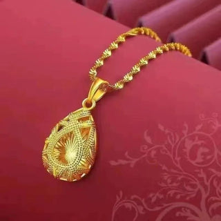 Luxury 24K 9999 Pure Gold Pendant Necklace - Epictzar Intl.
