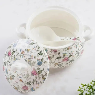 Classic Ceramic Large Dinner Serving Bowl