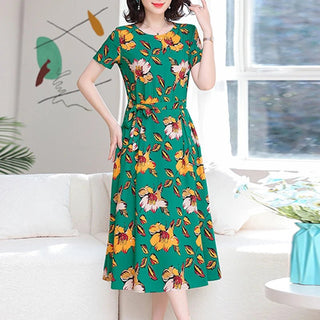 Bohemian Print O - Neck Party Dress - Epictzar Intl.