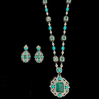 Missvikki Luxury Long Drop Necklace Earrings Jewelry Sets Super CZ for Noble Women Bridal Wedding Gorgeous Sparkling Best Gift