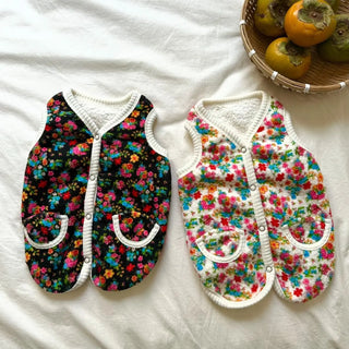 Classic Shabby Flower Pet Coat
