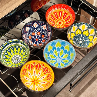 Handmade 6-Piece Ceramic Bowls Set