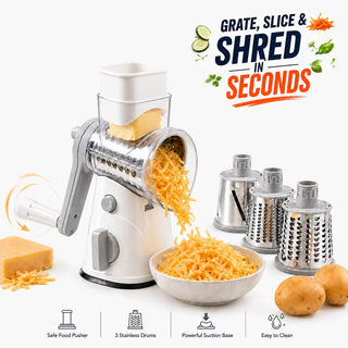 Hand Crank Stainless Steel Cheese Grater
